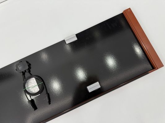 پانل خورشیدی BIPV 120W برای ساختمان ولتاژ عملیاتی بهینه 9.62V و حداکثر ضریب درجه حرارت قدرت -0.26٪