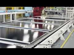 ۵۲۰ وات فولاد ضد زنگ BIPV ماژول های خورشیدی ساختمان پانل های سقف PV یکپارچه