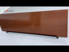 BIPV پانل خورشیدی یکپارچه یکپارچه تایل های کف تجدید پذیر تایل های خورشیدی فتوولتائیک 40W