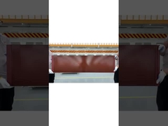 BIPV برق خورشیدی سقف لوله کشی ولتاژ عملیاتی بهینه 9.62V برای ساخت و ساز