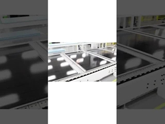 ماژول های خورشیدی BIPV از فولاد مسطح سیاه با ولتاژ 48.65 ولت مدار باز 530 ولت حداکثر قدرت