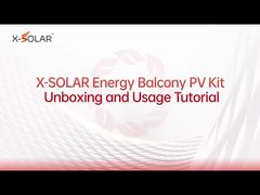 مجموعه پنل‌های خورشیدی بالکنی 800 واتی