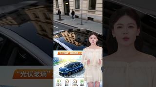 سقف خودرو خورشیدی مجهز به BYD. X-SOLAR به گسترش دامنه وسایل نقلیه الکتریکی انرژی جدید کمک می کند.
